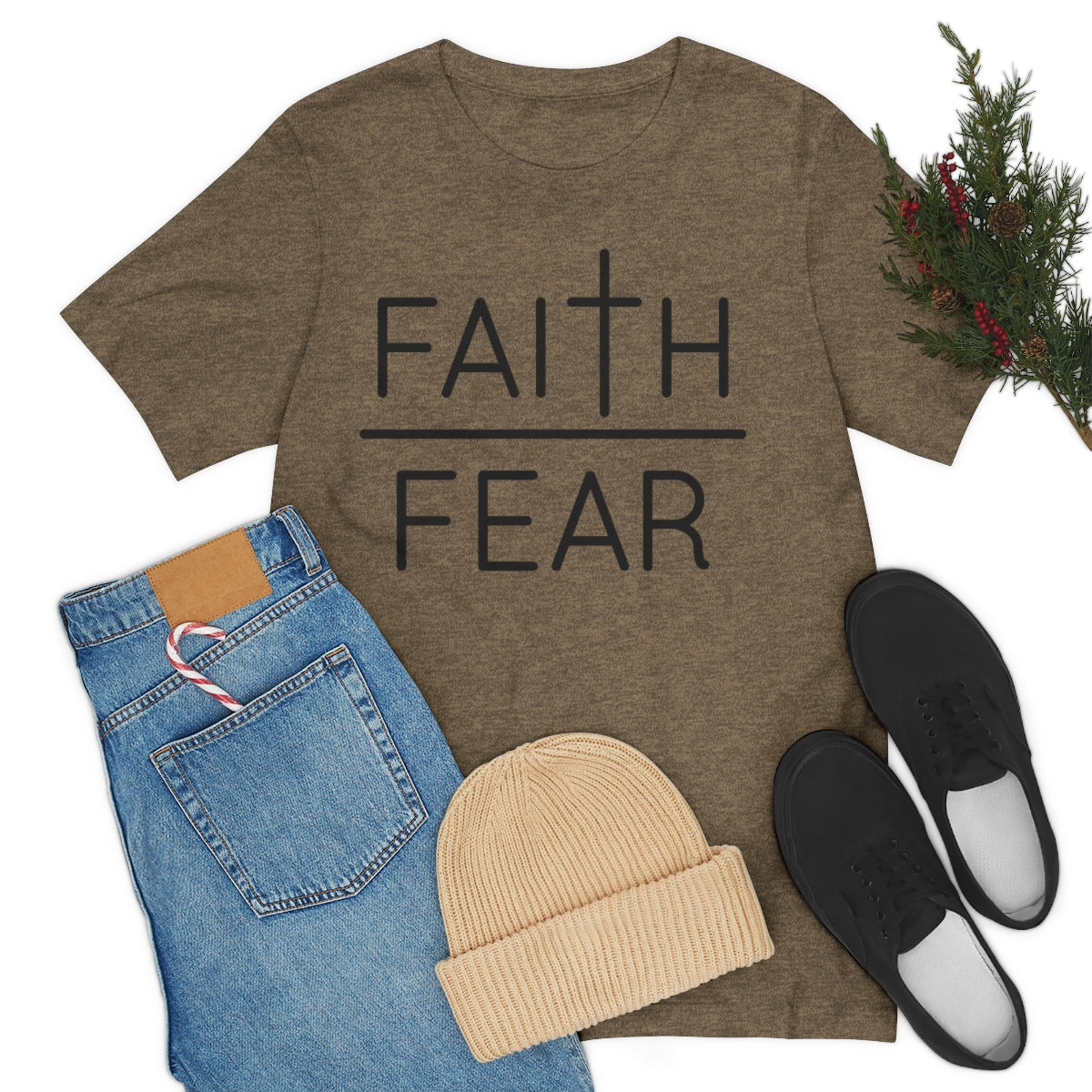 C- Faith Over Fear Tee