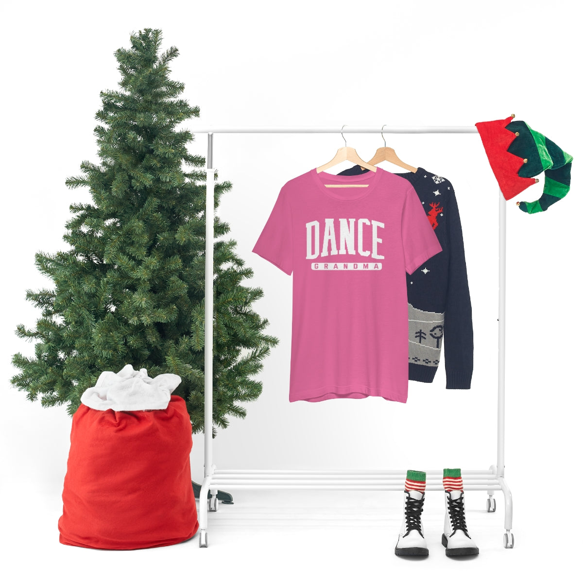 D- Dance Grandma White Font Tee