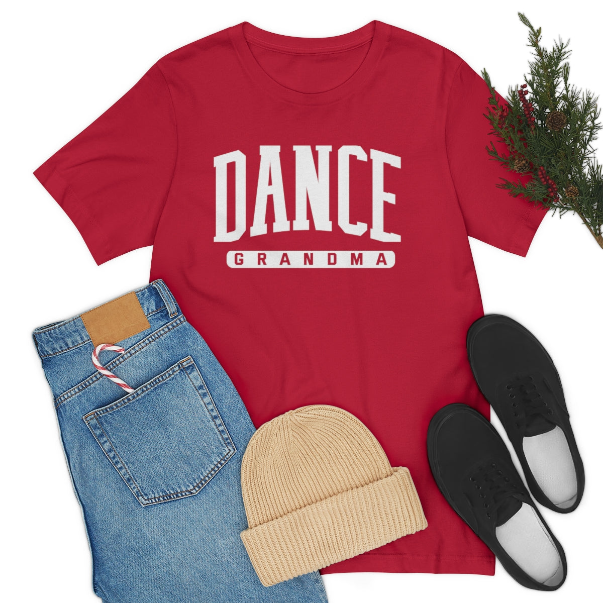 D- Dance Grandma White Font Tee