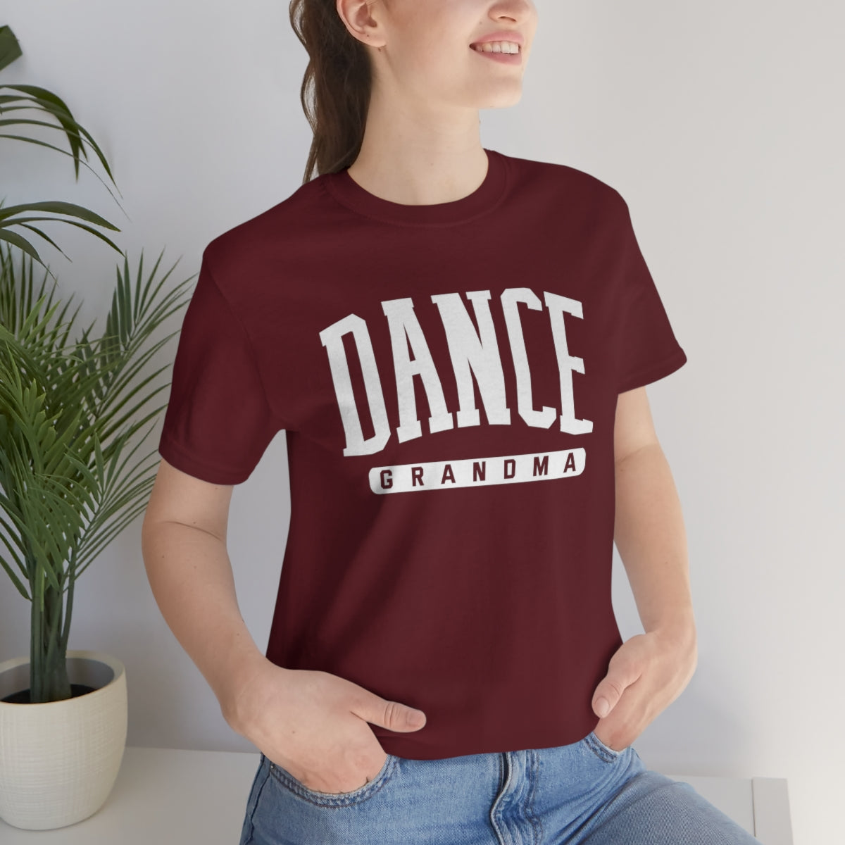 D- Dance Grandma White Font Tee
