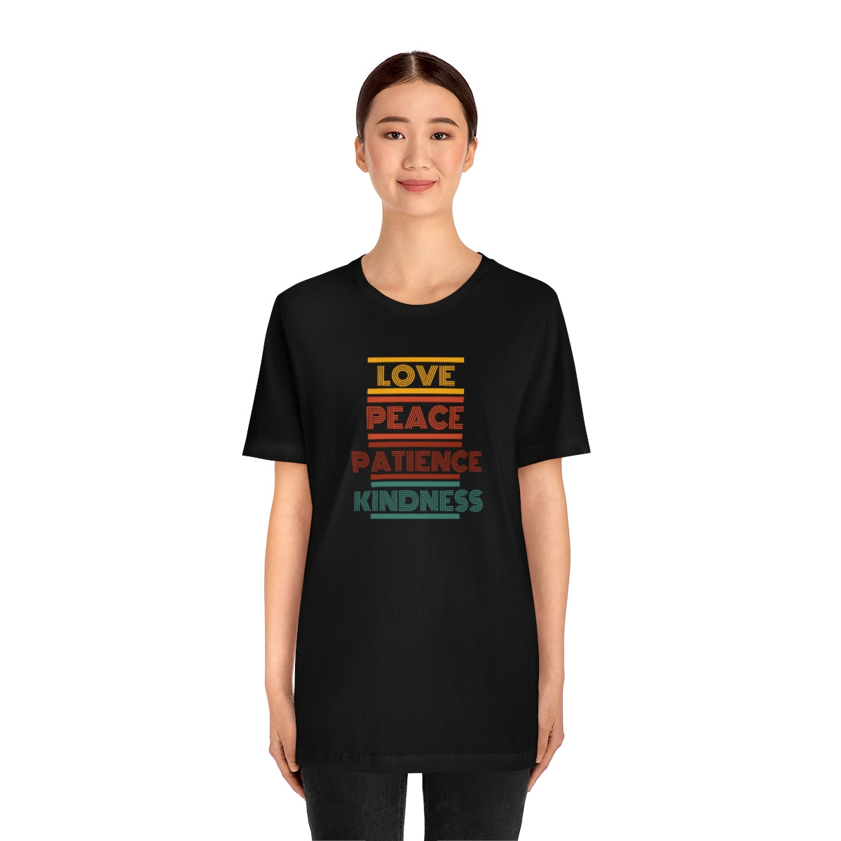 C- Love Peace Patience Tee