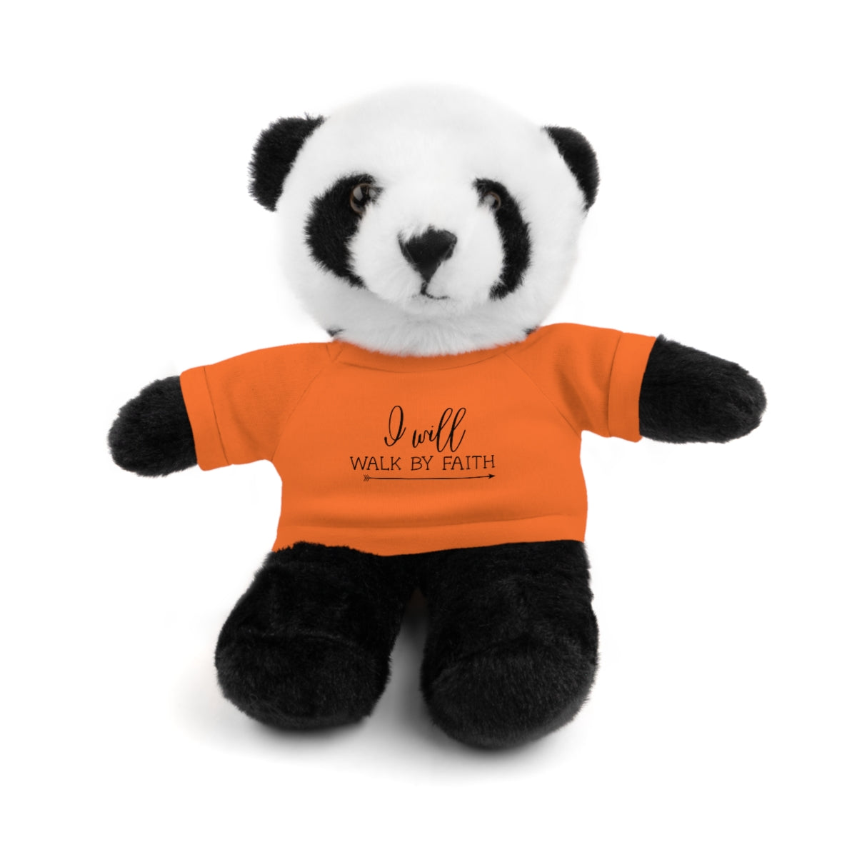 C- I Will Walk By Faith Stuffed Animals with Tee