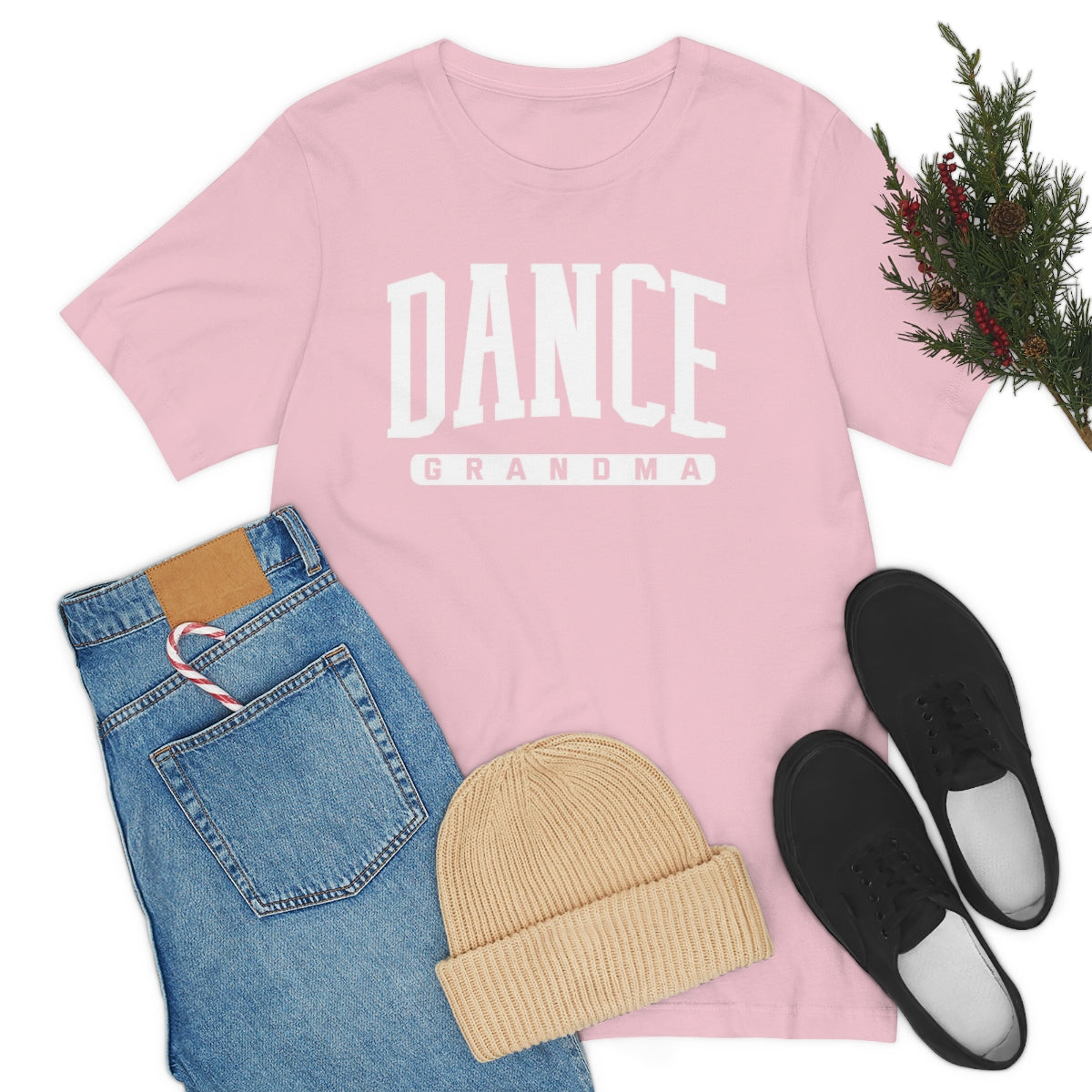 D- Dance Grandma White Font Tee