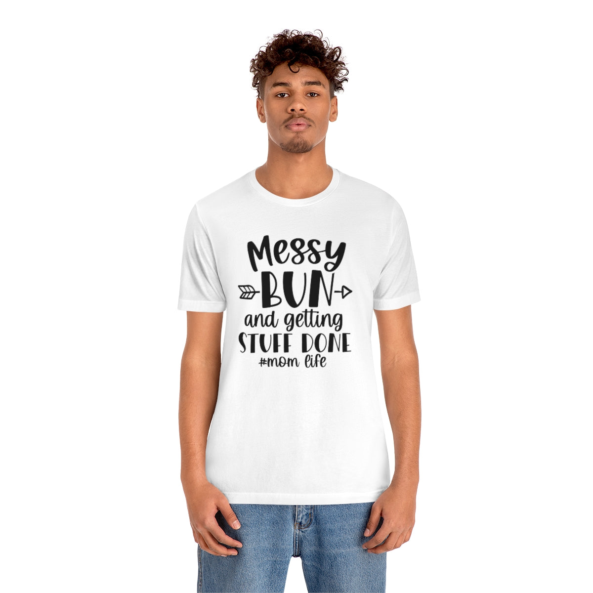 M- Messy Bun Tee
