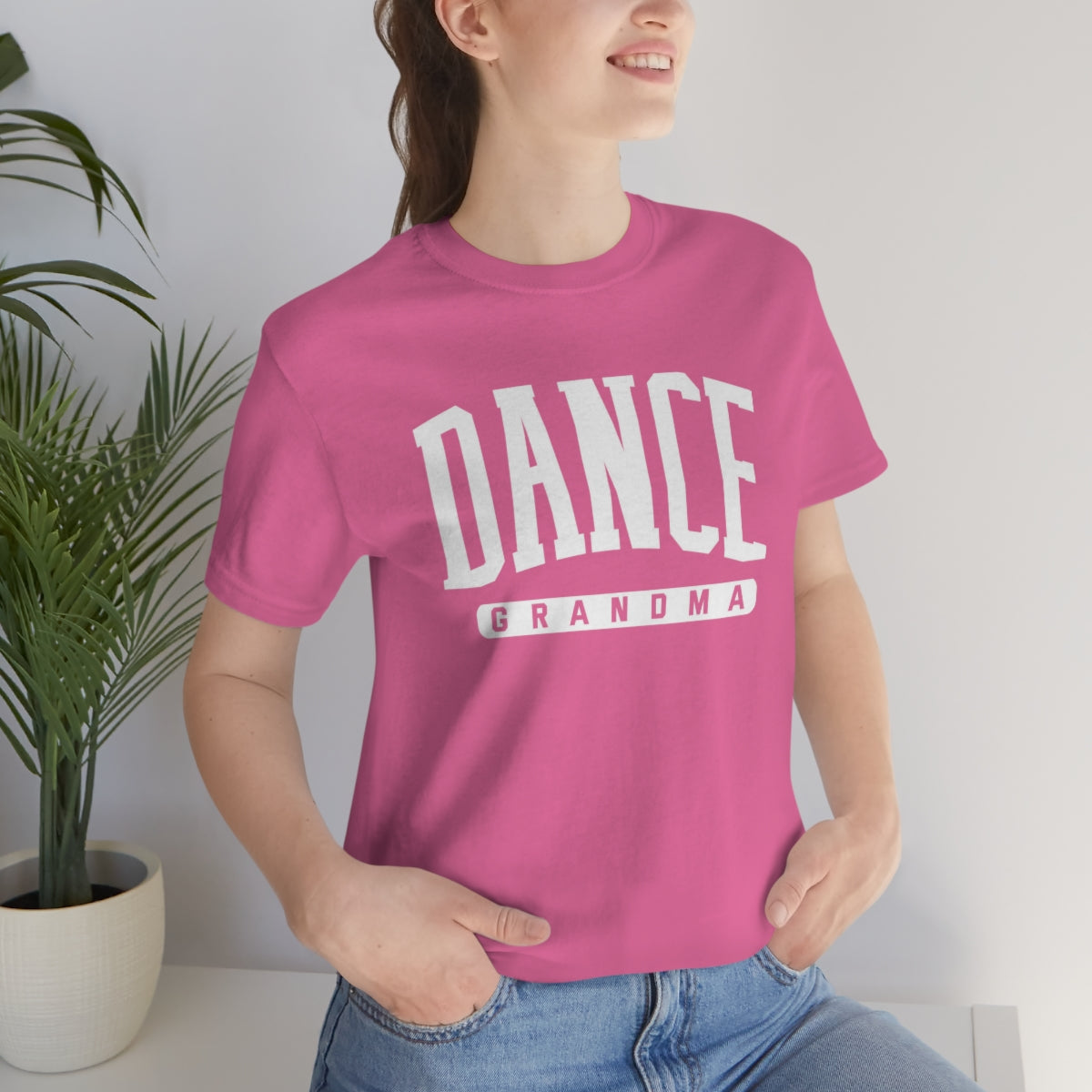 D- Dance Grandma White Font Tee