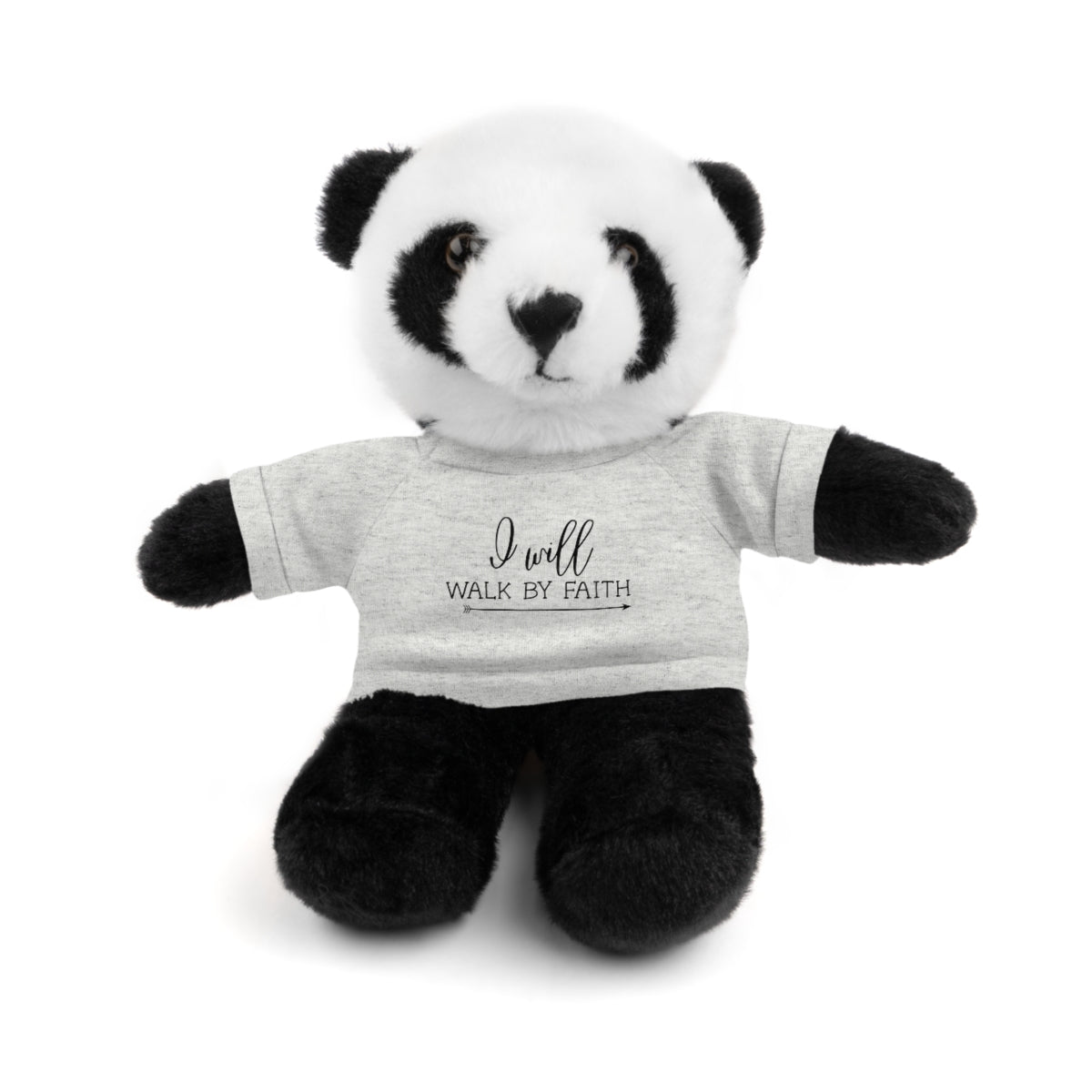 C- I Will Walk By Faith Stuffed Animals with Tee