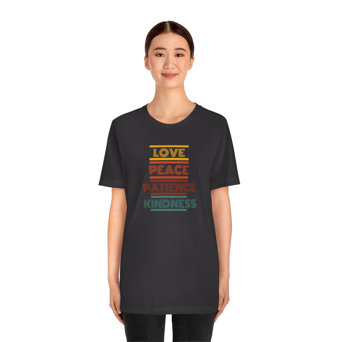 C- Love Peace Patience Tee