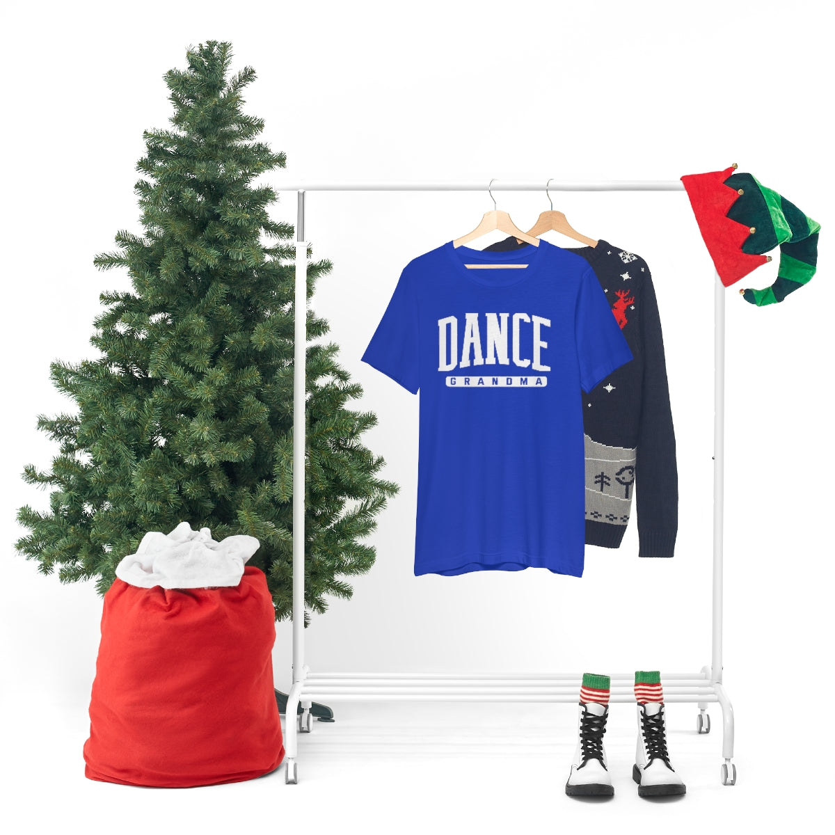 D- Dance Grandma White Font Tee